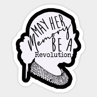 May her memory be a revolution Sticker